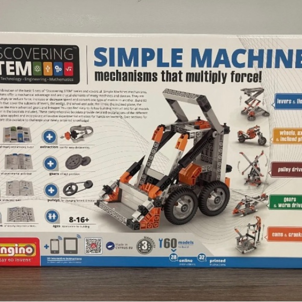 Engino Discovering STEM Simple Machines Mechanisms That Multiply Force